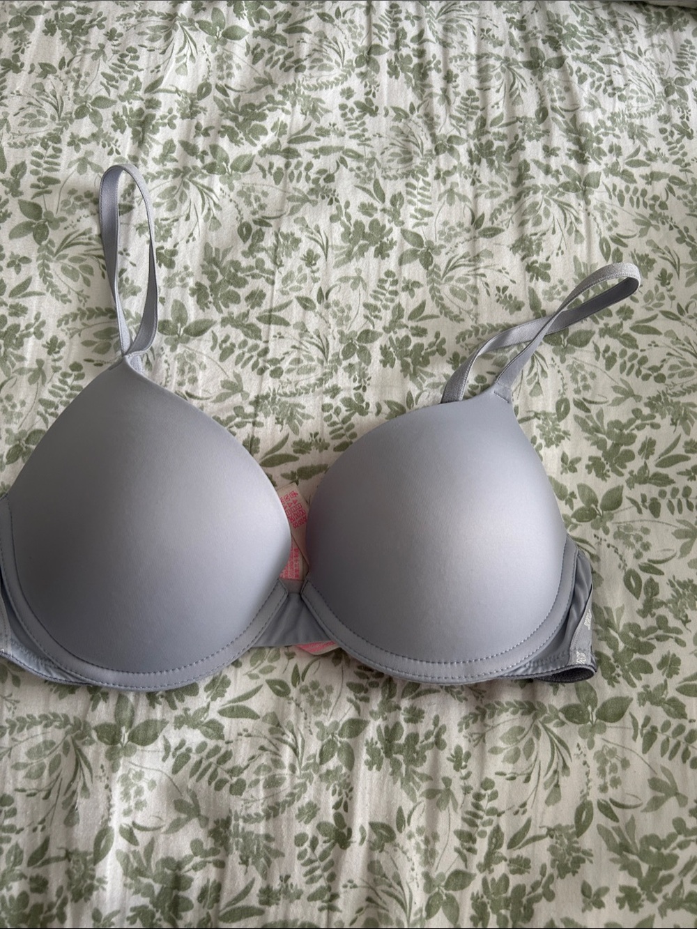 Light Gray Smooth T-Shirt Bra with Light Support